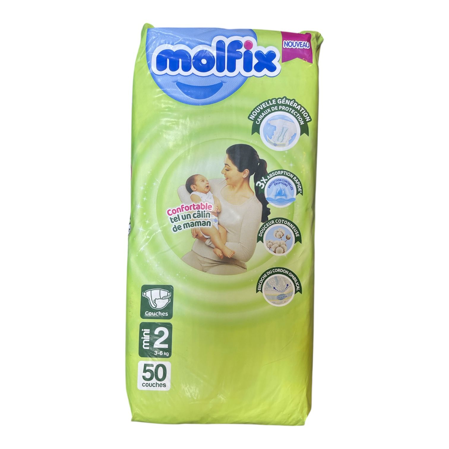 Molfix taille 2 50ps