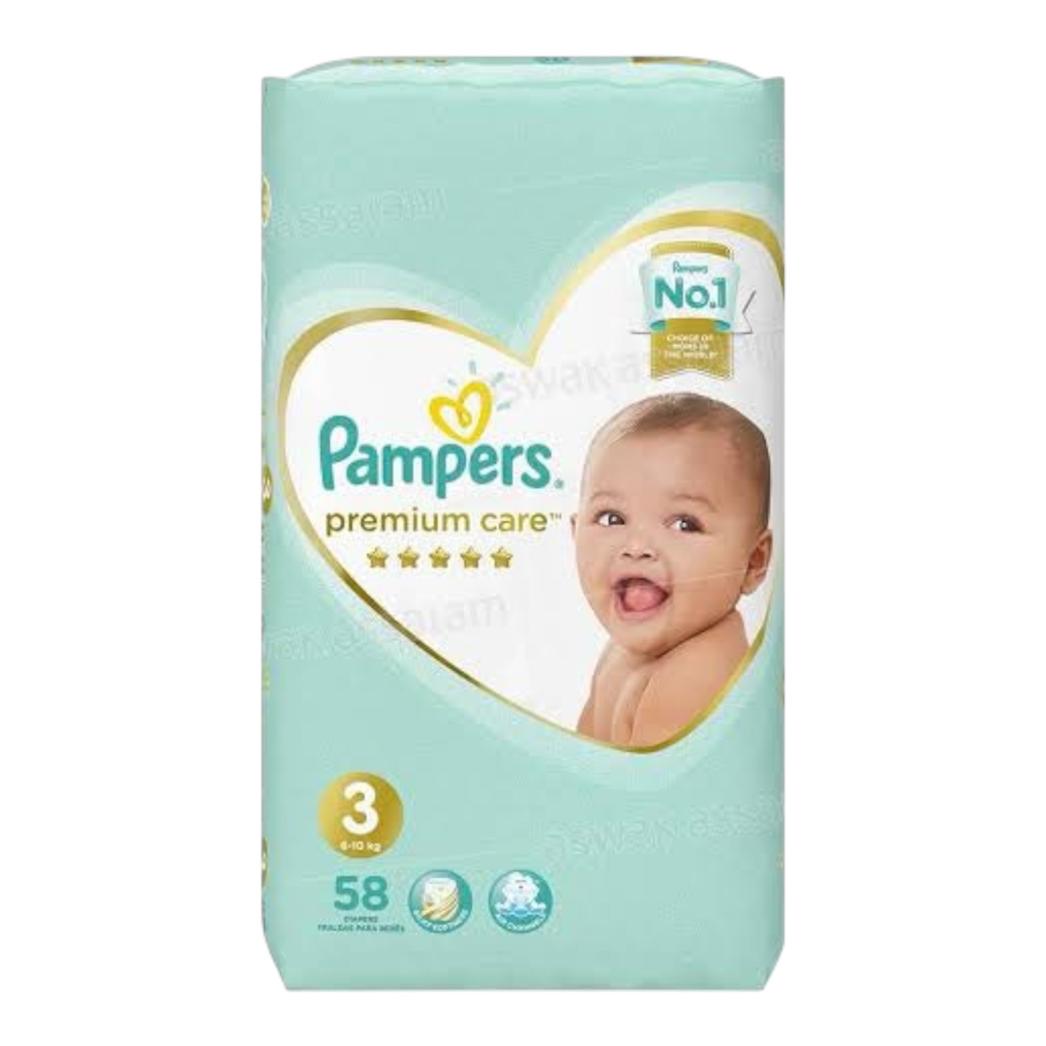 Pampers premium care taille 3 (58p)