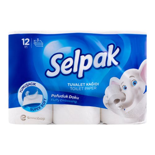 Selpak 12pc papier hygiénique