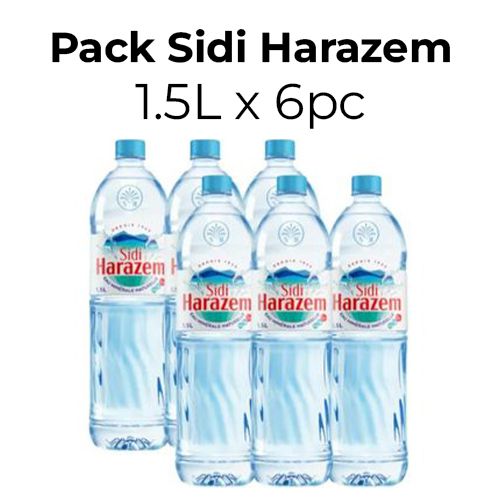 Pack 1,5L x 6pc - Sidi Harazem