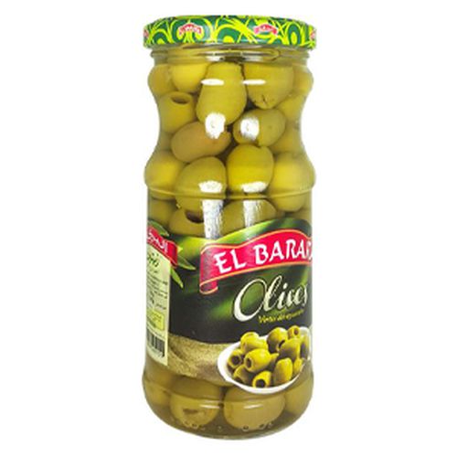 Olives Vertes Denoyautees El Baraka 340g