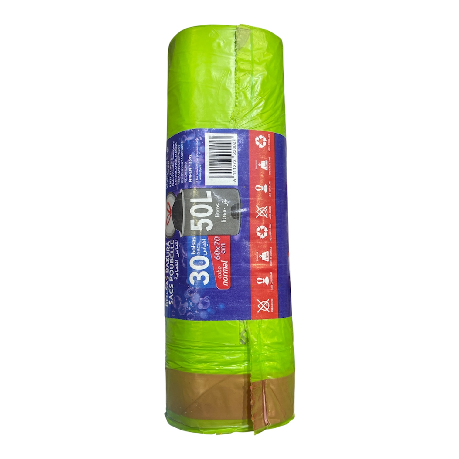 Sacs poubelle 50L 30Bolsas