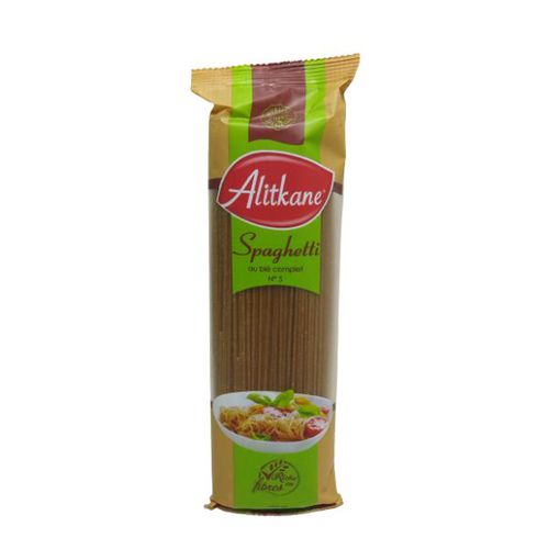Spaghetti Alitkane au Blé Complet N°5 500g