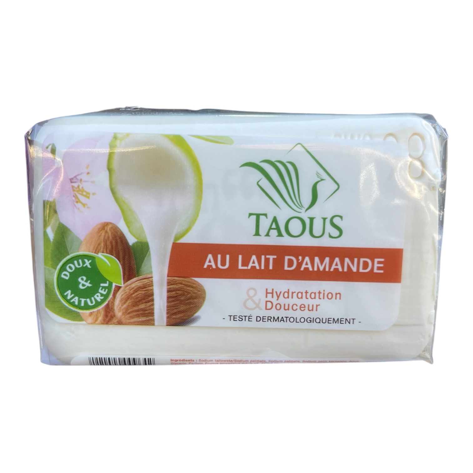 TAOUS AU LAIT D’AMANDE