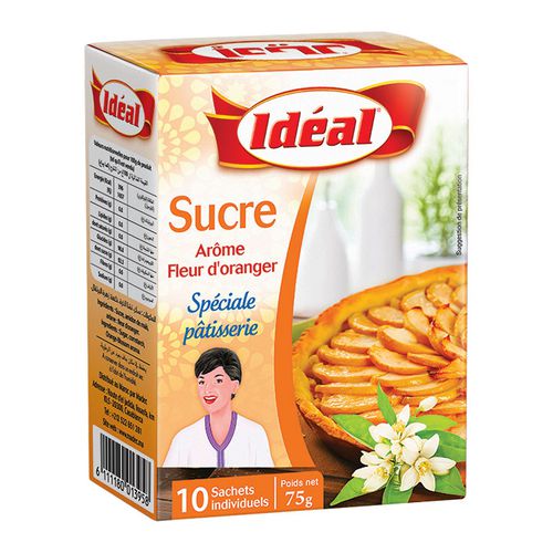 Sucre Arôme Fleur D’oranger Idéal 10 Sachet