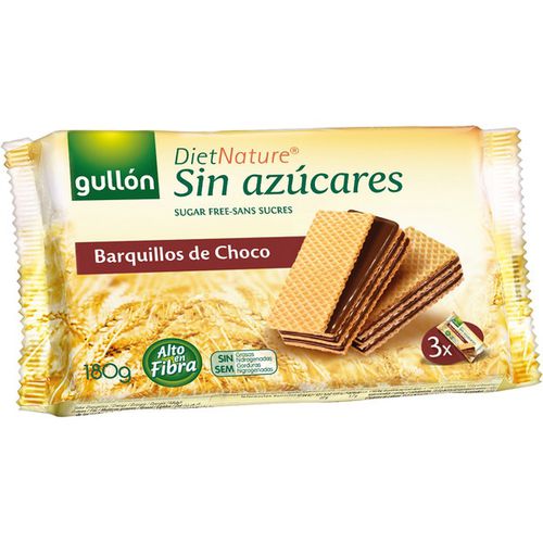 Sin Azucares Wafer Gullón ×3